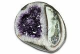Brilliant Deep-Purple Amethyst Geode - Uruguay #345963-3